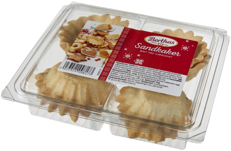 Sandkaker 80g Berthas - Bilde 3