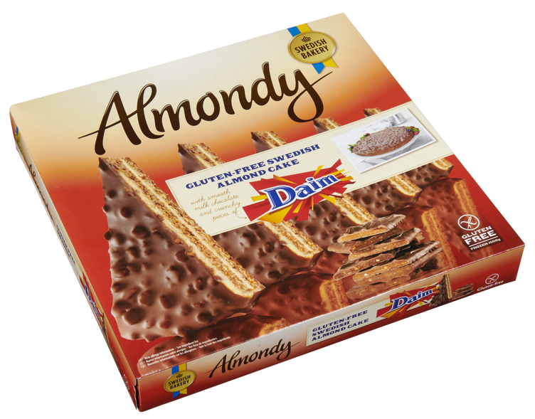 Mandelkake Daim 1000g Almondy - Bilde 3