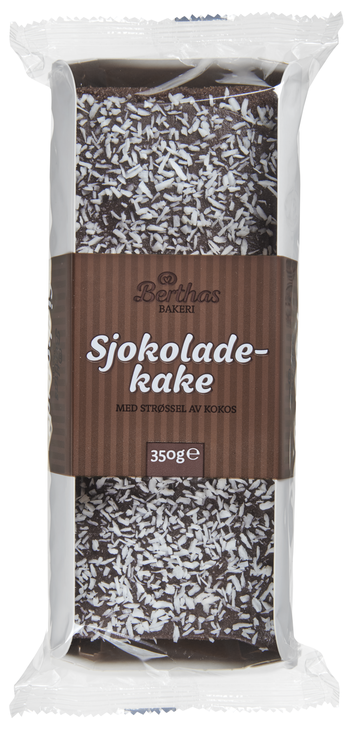 Sjokoladekake 350g Berthas - Bilde 3
