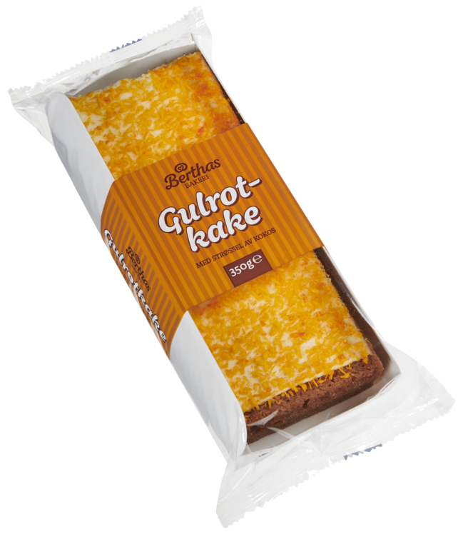 Gulrotkake 350g Berthas - Bilde 2