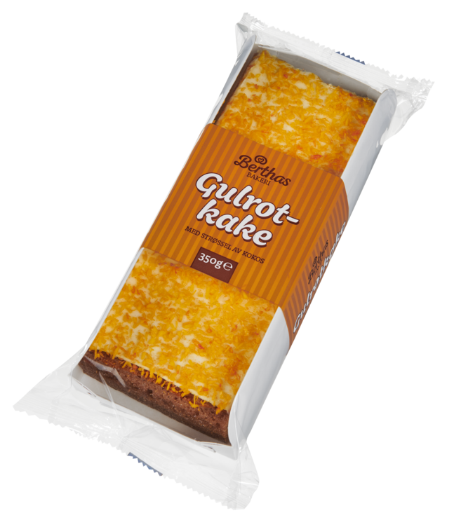 Gulrotkake 350g Berthas - Bilde 4