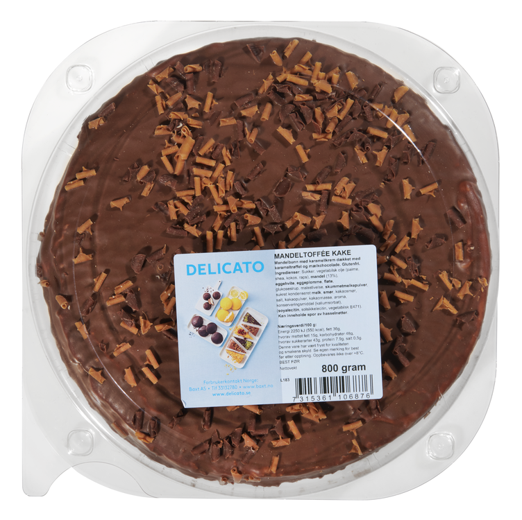Mandeltoffekake 800g Delicato - Bilde 3