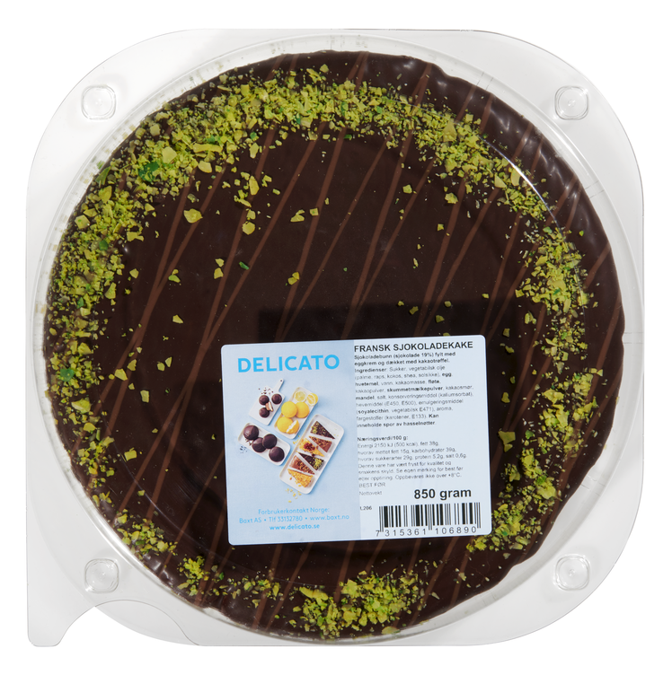 Fransk Sjokoladekake 850g Delicato - Bilde 3