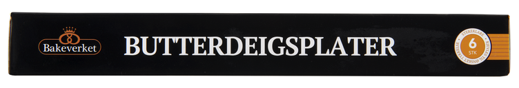 Butterdeigsplater 6stk Bakeverket - Bilde 6