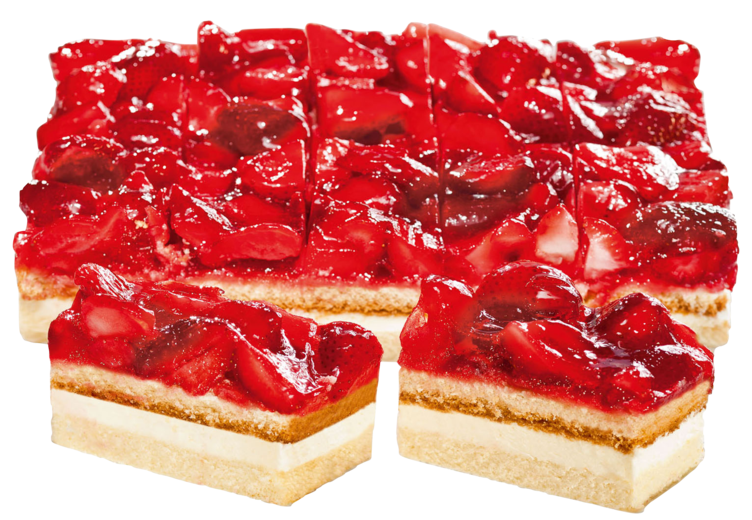 Jordbærkake Langpanne