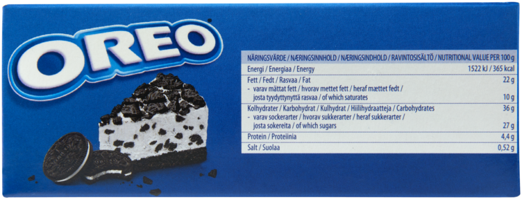 Oreo Cake 400g Almondy - Bilde 5