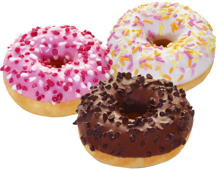 Donuts Mini Mix bx 22g 90stk