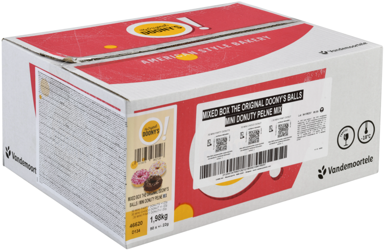 Donuts Mini Mix bx 22g 90stk - Bilde 2
