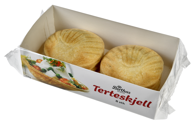 Terteskjell 8stk Berthas - Bilde 4