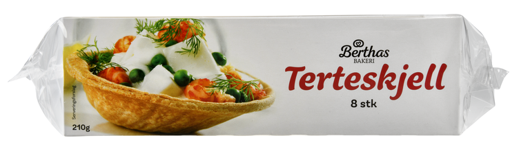 Terteskjell 8stk Berthas - Bilde 6