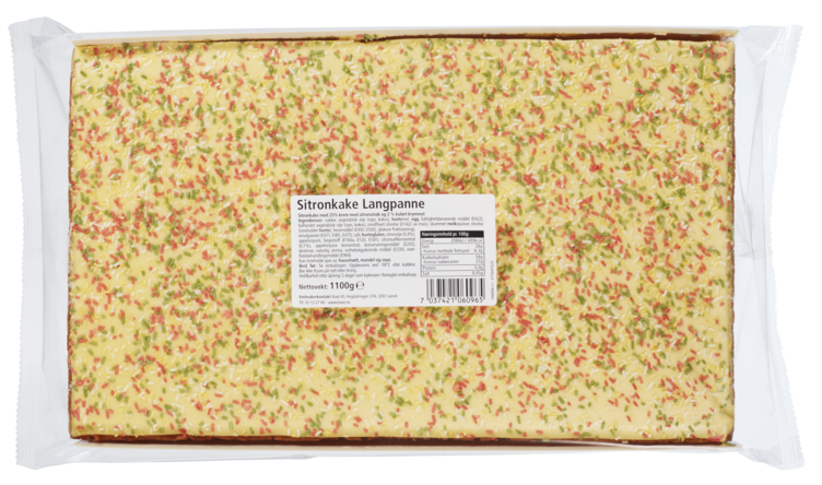 Sitronkake Langpanne 1100 Bakeverket - Bilde 2