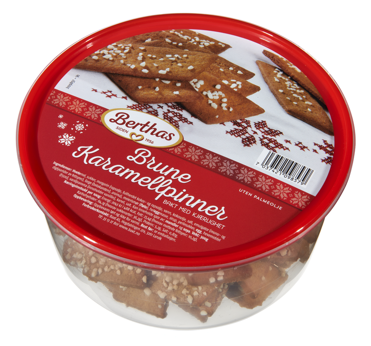Brune Karamellpinner 300g Berthas - Bilde 4