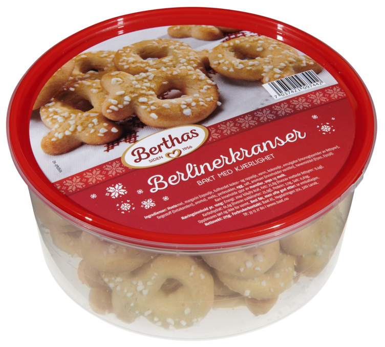Berlinerkranser 275g Berthas - Bilde 4