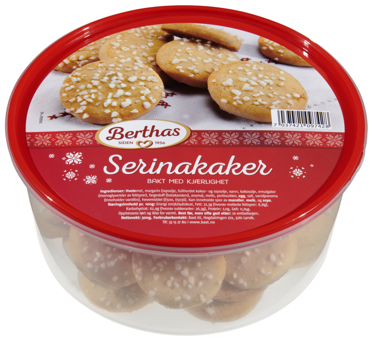 Serinakaker 300g Berthas