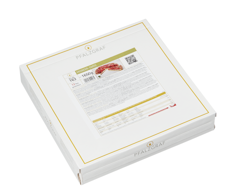 Jordbærkake Delt 1650g 12 Biter - Bilde 2