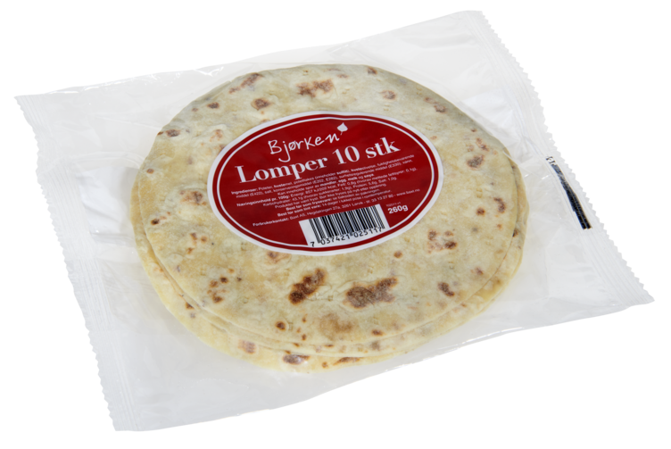 Lompe 10pk 260g Bjørken - Bilde 2