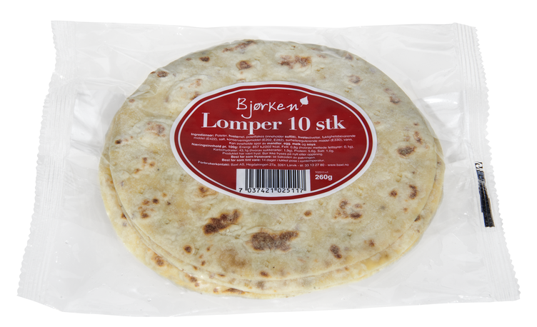 Lompe 10pk 260g Bjørken