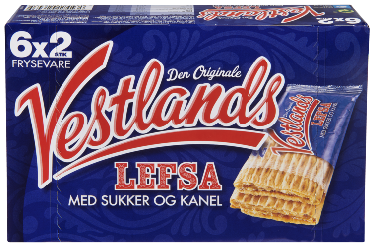 Vestlandslefsa 6x2pk 420g