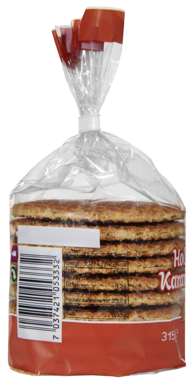 Karamellvafler 10pk 315g Berthas - Bilde 3