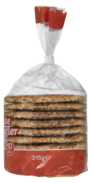 Karamellvafler 10pk 315g Berthas - Bilde 5