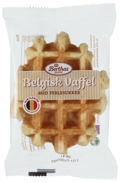 Belgisk Vaffel 90g Berthas - Bilde 3