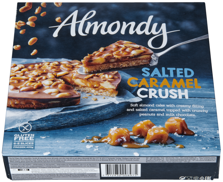 Salted Caramel Cake 420 Almondy