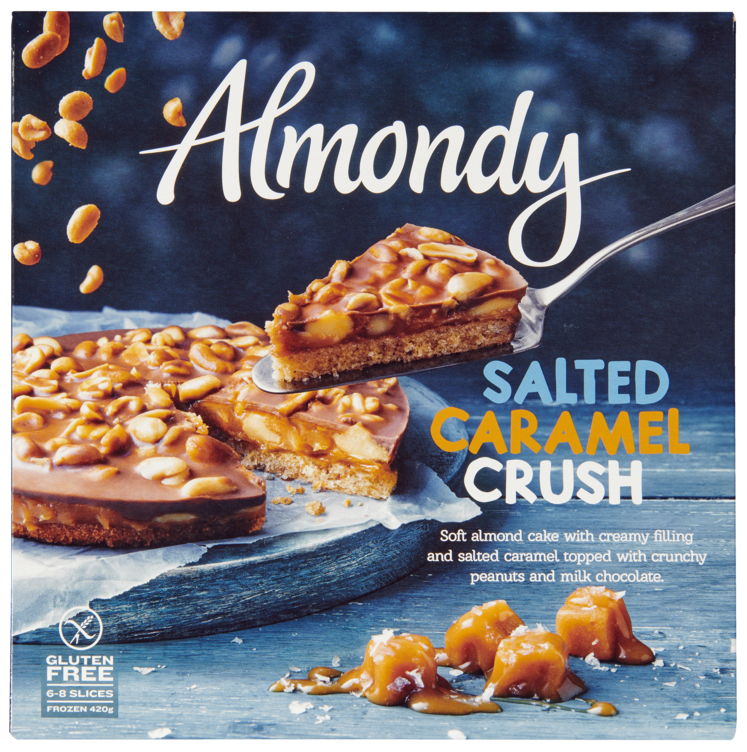 Salted Caramel Cake 420 Almondy - Bilde 3