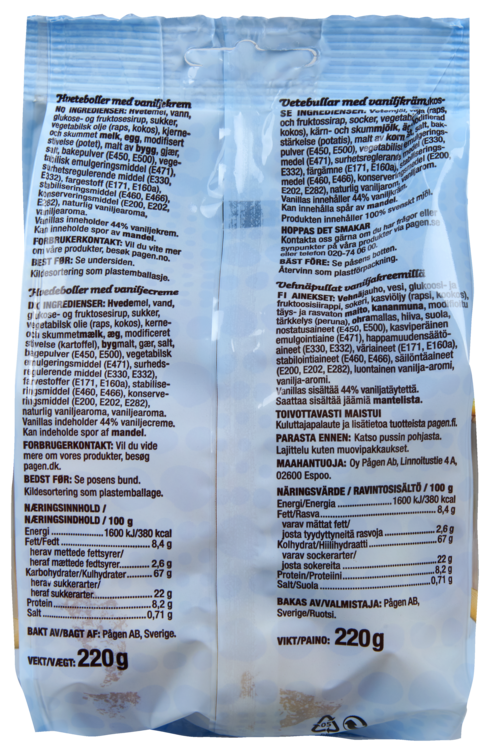 Vanillas 220g Pågen - Bilde 5