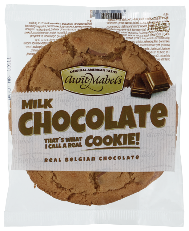 Cookie Milk Chocolate 100g Aunt Mabels