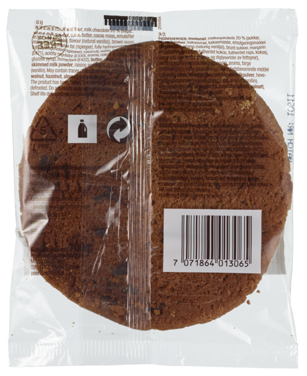 Cookie Milk Chocolate 100g Aunt Mabels - Bilde 2