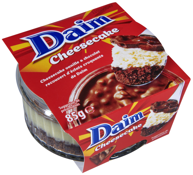 Cheesecake Daim 85g Almondy - Bilde 2
