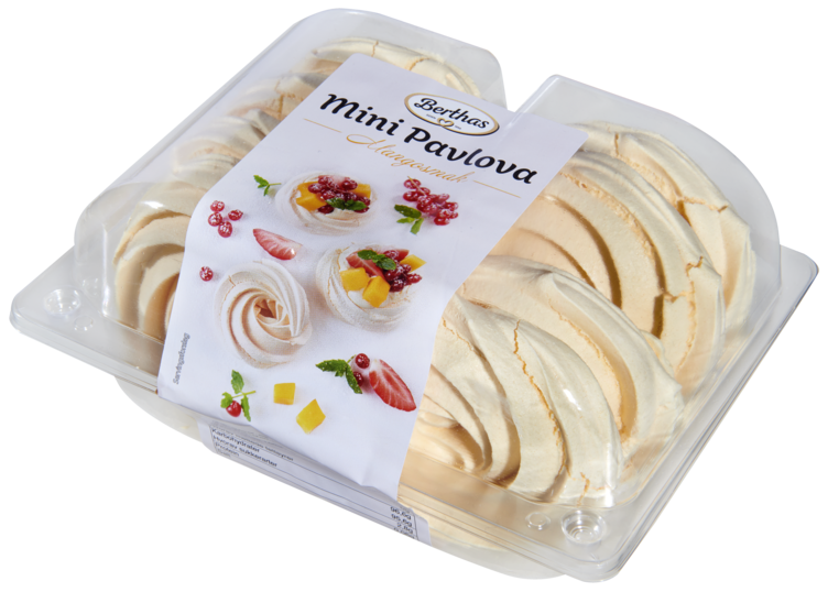 Mini Pavlova Rose Mango 120g Berthas - Bilde 4