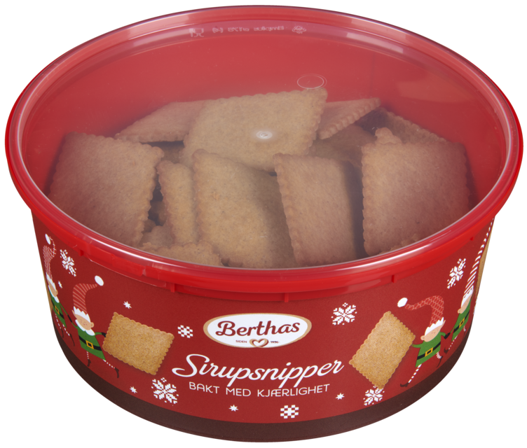 Sirupsnipper 320g Berthas