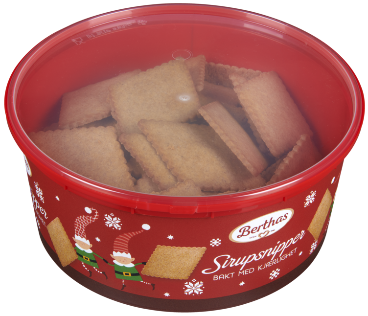 Sirupsnipper 320g Berthas - Bilde 2