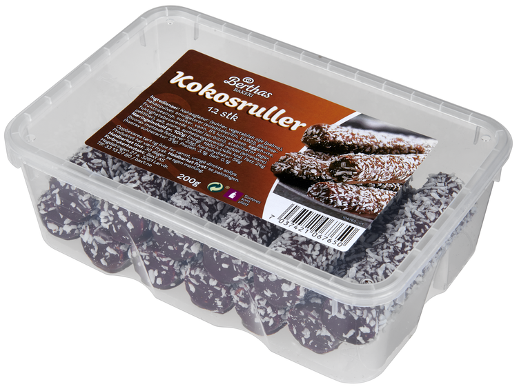 Kokosruller 200g Berthas - Bilde 4