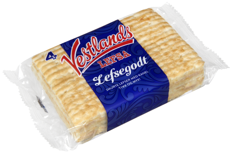 Lefsegodt 4stk Kanel 230g Vestlandslefsa - Bilde 2