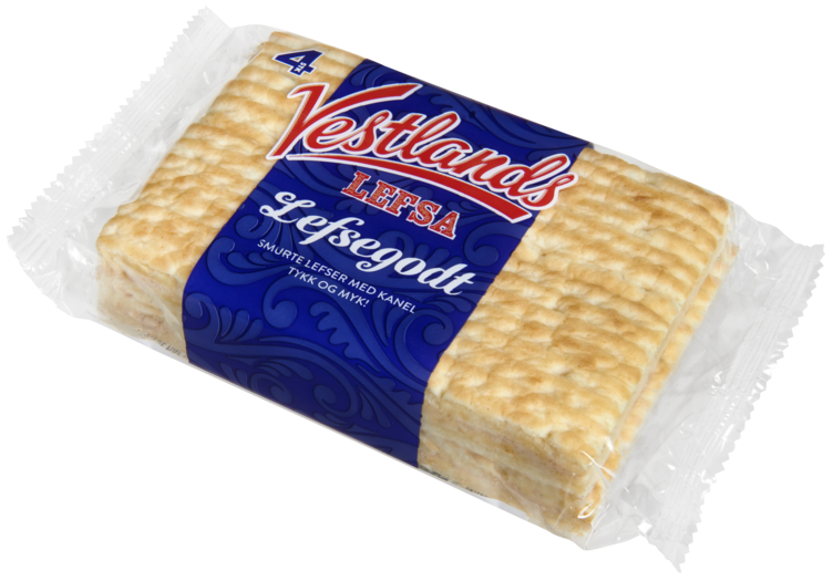 Lefsegodt 4stk Kanel 230g Vestlandslefsa - Bilde 4