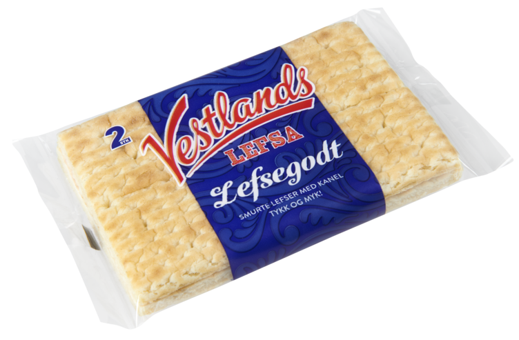 Lefsegodt 2stk Kanel 115g Display Vestlandslefsa - Bilde 3