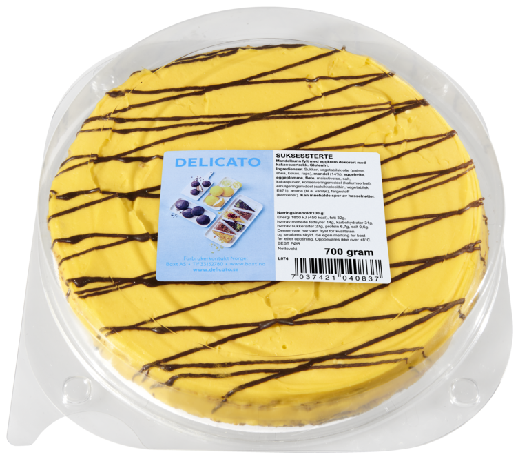 Suksessterte 700g Delicato - Bilde 5