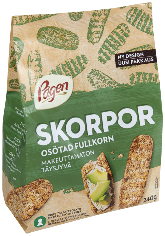 Skorpor Fullkorn 240g Pågen - Bilde 2