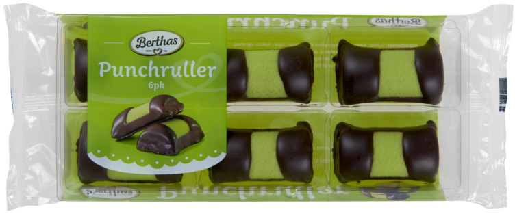 Punchruller 6stk 210g Berthas - Bilde 3