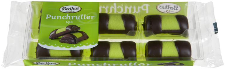 Punchruller 6stk 210g Berthas