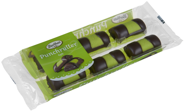 Punchruller 6stk 210g Berthas - Bilde 2