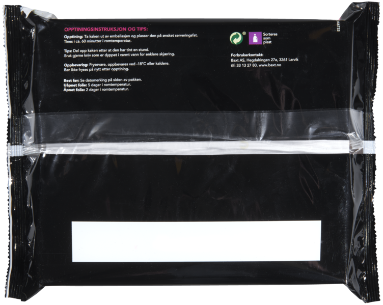 Gulrotkake 950g Bakeverket - Bilde 7