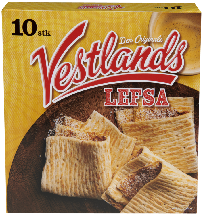 Vestlandslefsa 10stk 360g