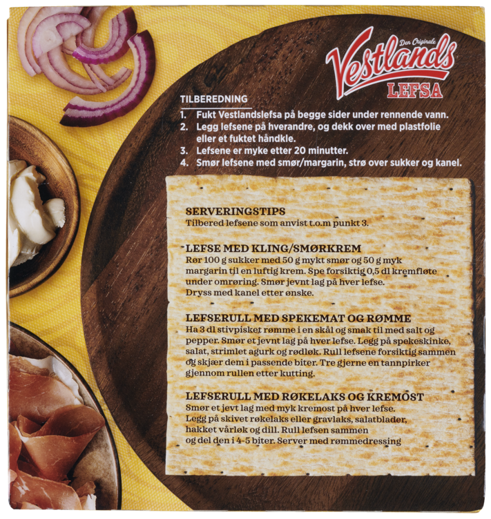 Vestlandslefsa 10stk 360g Display - Bilde 7