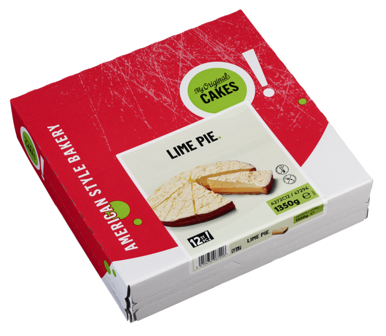 Lime Pie Oppdelt 12 Biter 1350g - Bilde 2