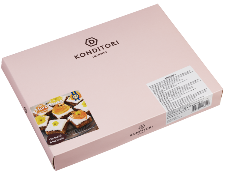 Gulrotkake Glutenfri 20 Biter Delicato - Bilde 2