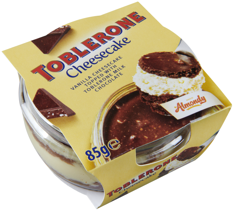 Cheesecake Toblerone 85g Almondy - Bilde 2