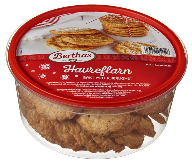 Havreflarn 300g Berthas